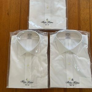 Brooks Brothers White Regent Shirts, size 16 ½ - 35”